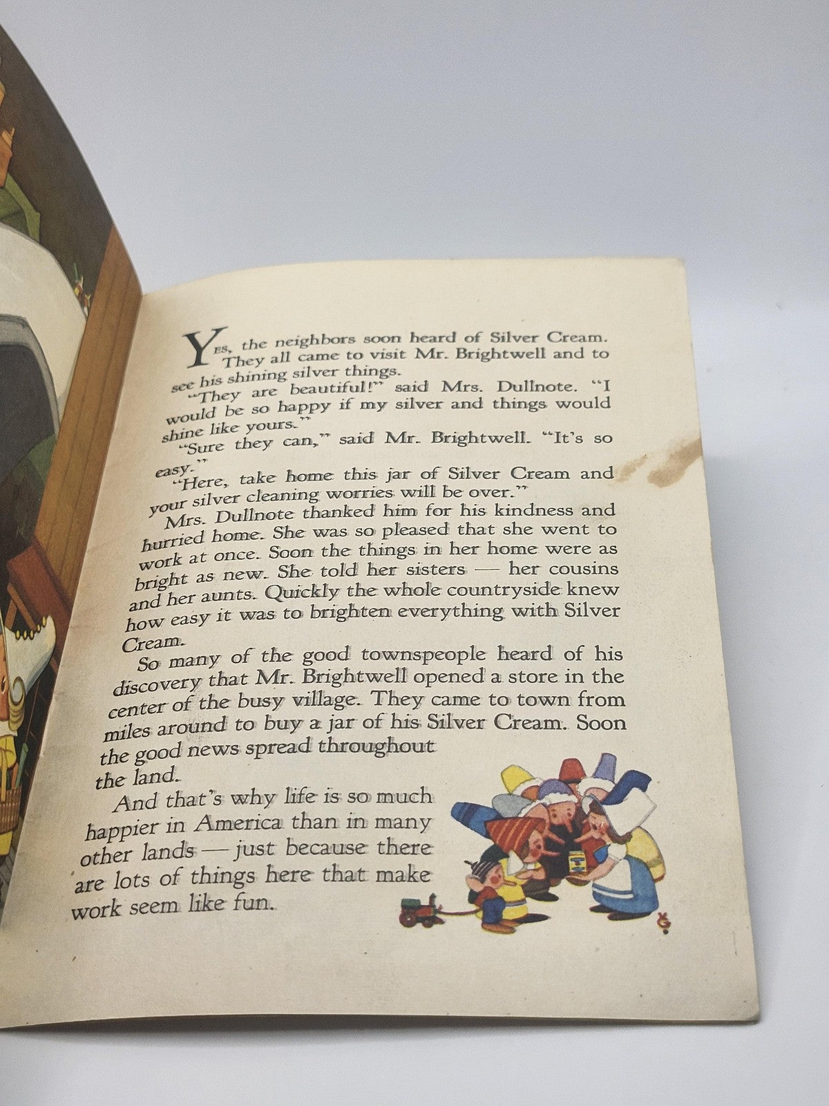 Vintage 1944 The Cow And The Silver Cream Vernon Grant J.A. Wright PB Kids