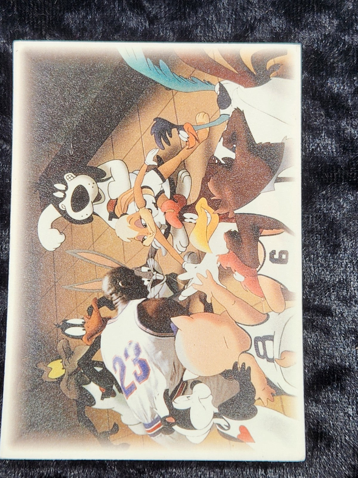 1997 Upper Deck Space Jam Cosmic Showdown CS19 Tweety Bird Die-Cut Sticker Card