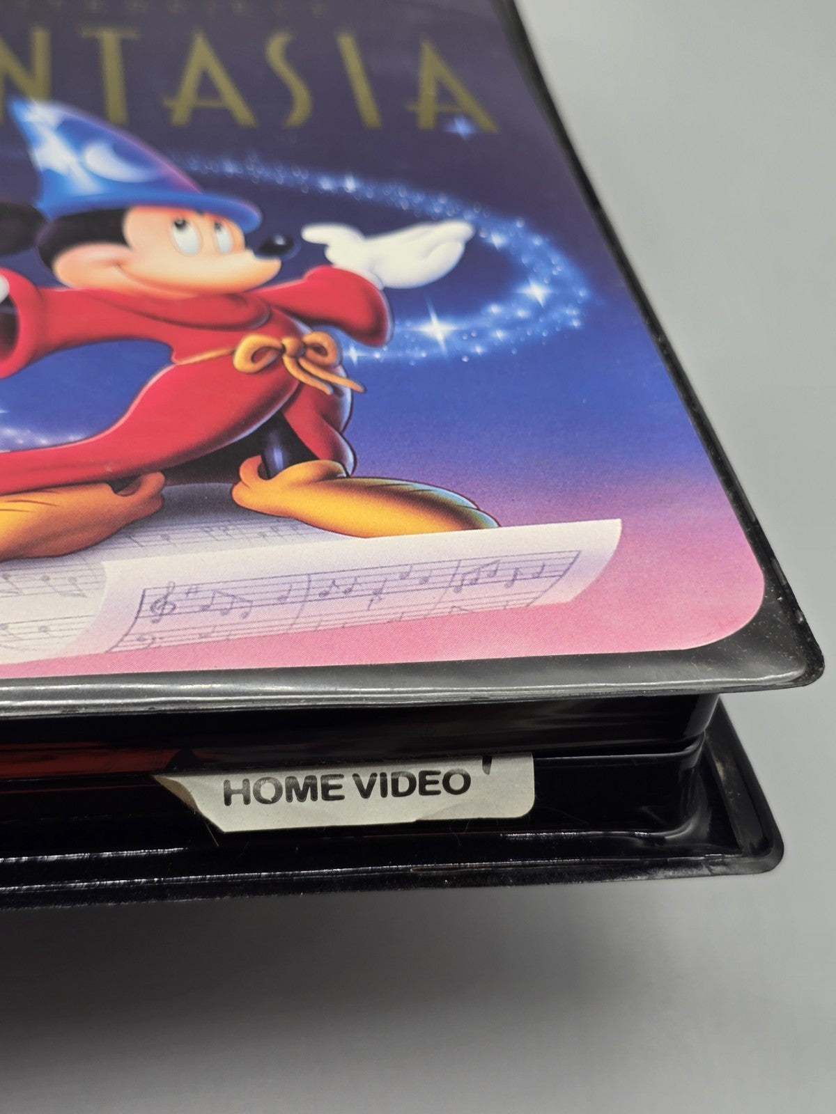 Disney Fantasia Masterpiece Collection VHS Black Diamond Sorcerer Mickey