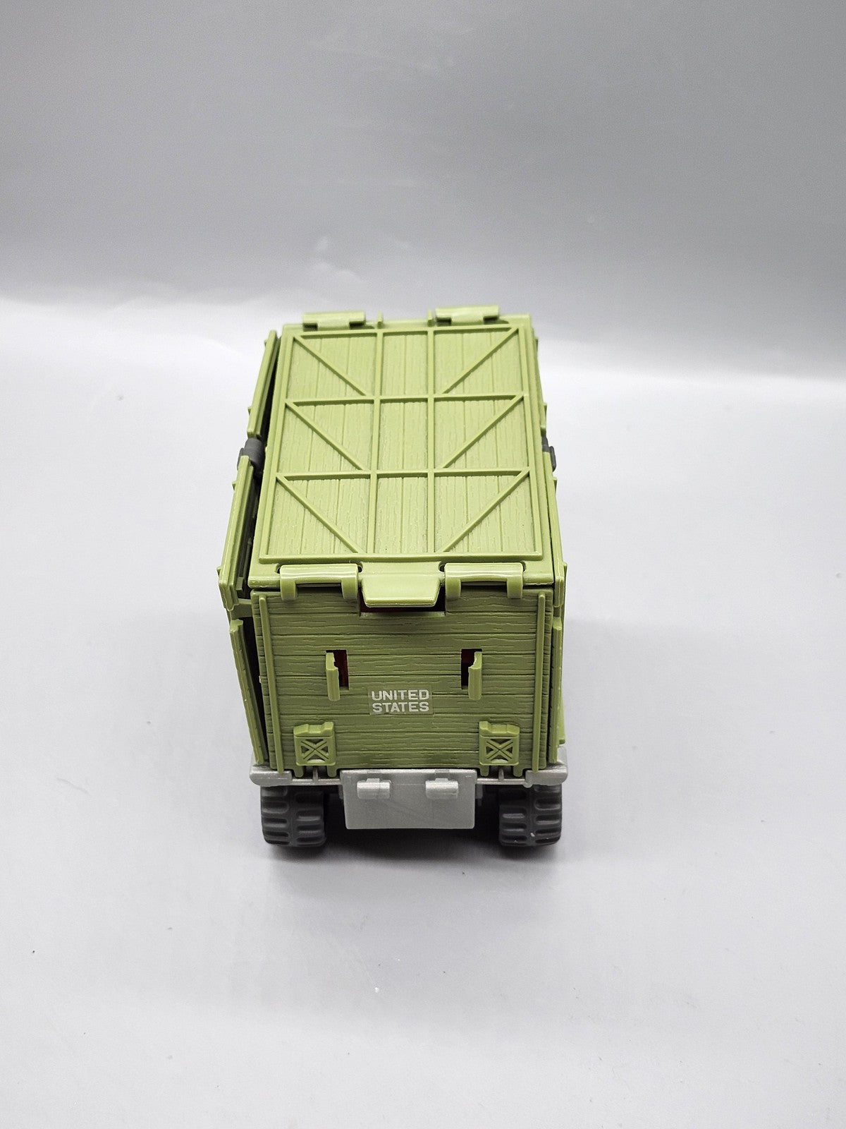 Vintage 1987 G.I. Joe Green Radar Trailer Playset Hasbro Plastic Toy Loose