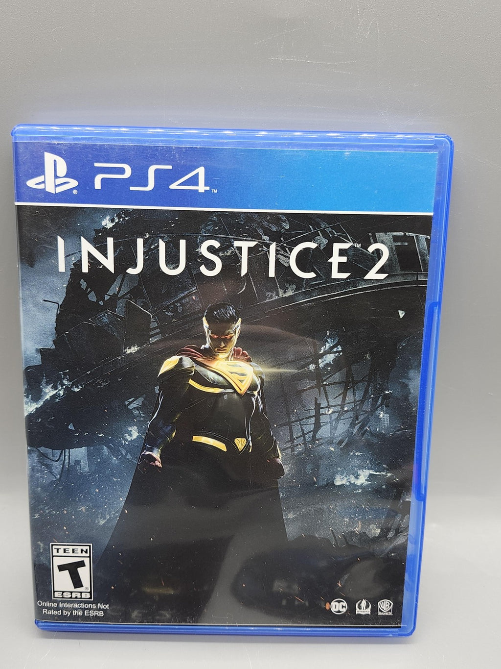 Injustice 2 PlayStation 4 PS4 Game T Warner Bros. NTSC-U/C 2017 Disc Manual