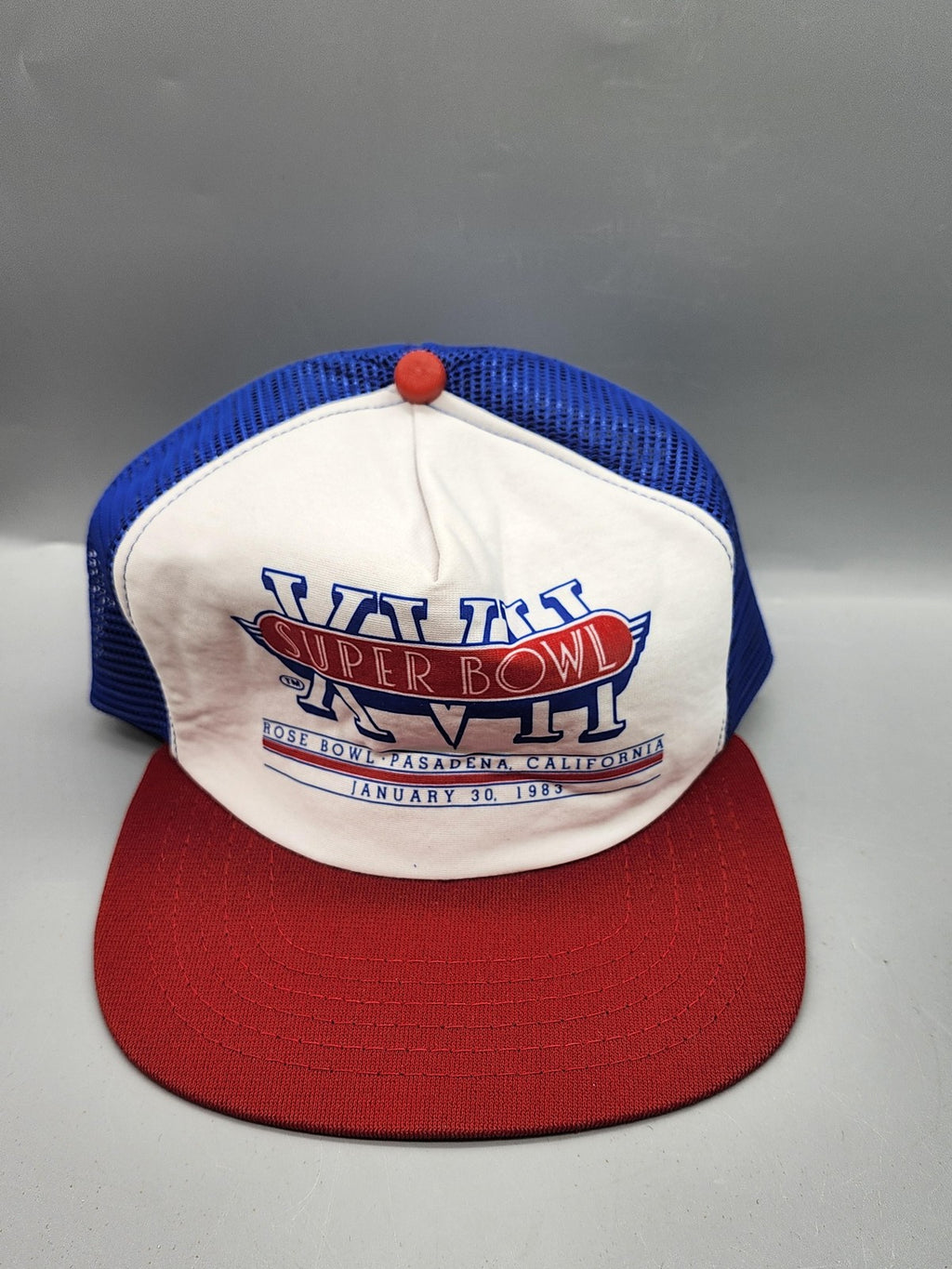 Vintage Super Bowl XVII Hat Cap Snap Back Mens One Size NFL Football New Era USA