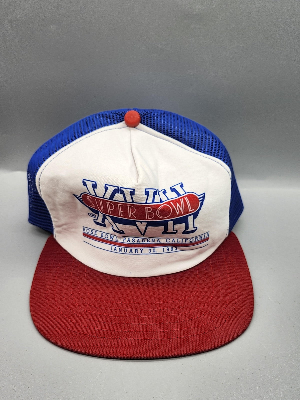 Vintage Super Bowl XVII Hat Cap Snap Back Mens One Size NFL Football New Era USA