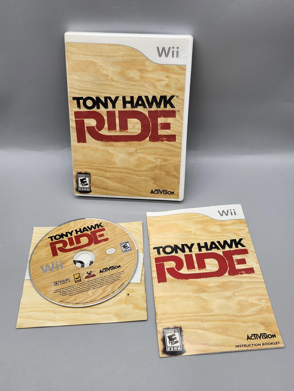 Tony Hawk Ride Nintendo Wii Game CIB Activision NTSC-U/C E10+ Sports 2009