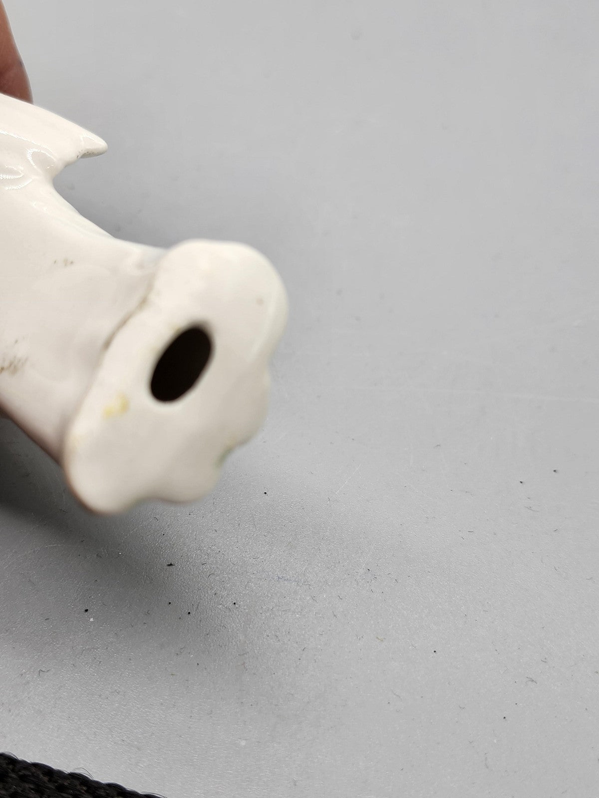 Vintage Ceramic Praying Angel Figurine Small Ring Holder Christmas White Decor