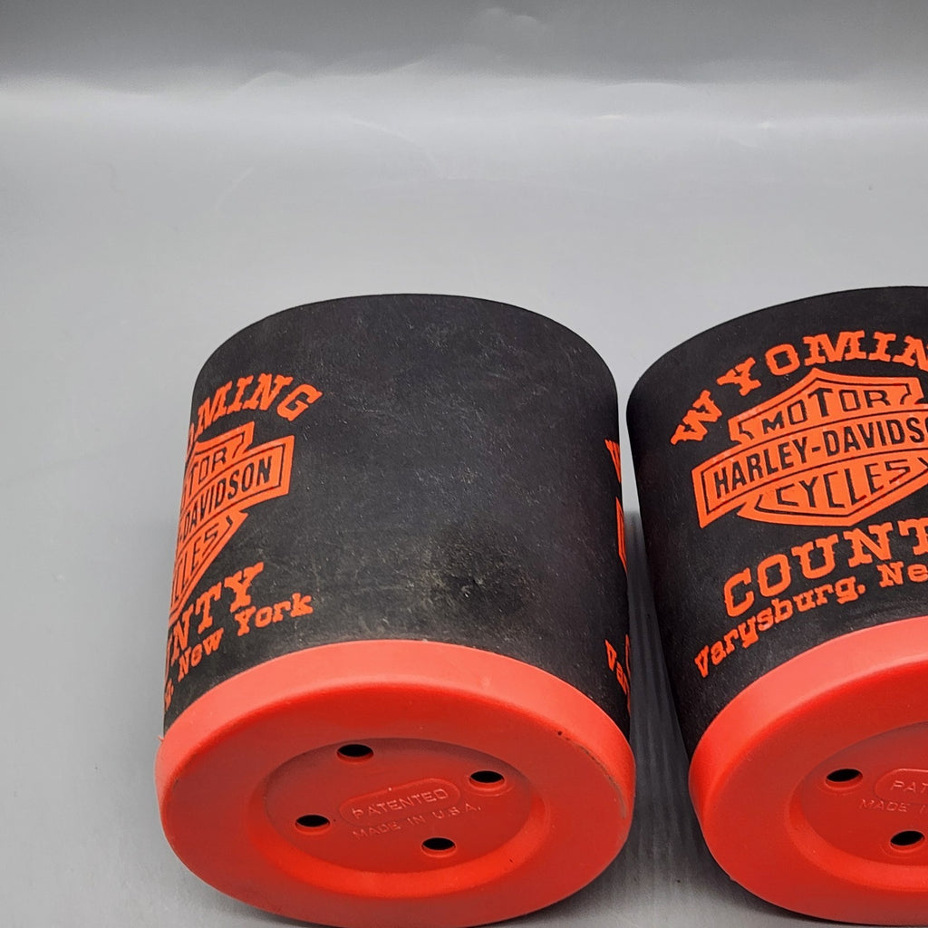 Harley-Davidson Wyoming County NY Koozies (Pair)