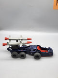 Vintage 1987 G.I. Joe Cobra Missile Truck Playset Hasbro Blue Toy Loose