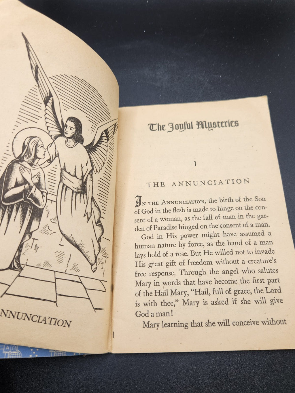 Vintage The Fifteen Mysteries Of The Rosary Bishop Fulton J Sheen