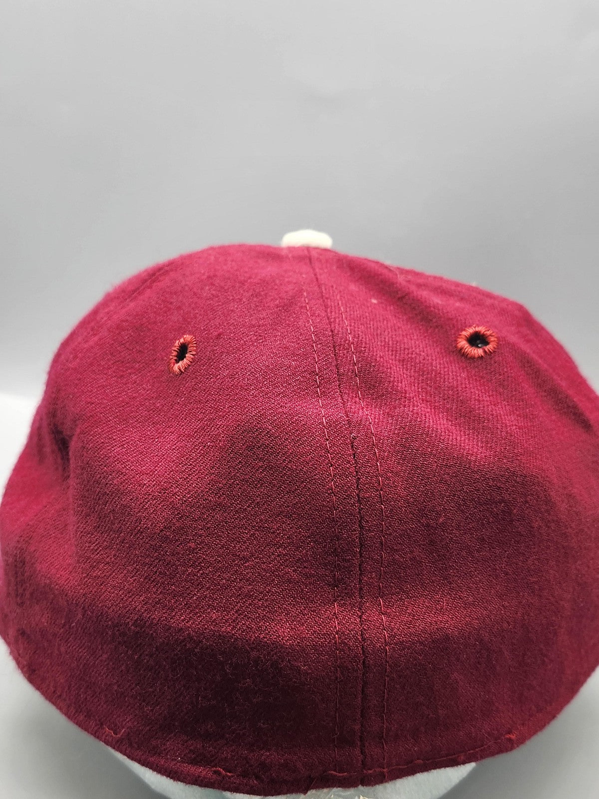 Vintage Philadelphia Phillies Hat Cap Fitted Mens 7 1/4 Red MLB Baseball New Era