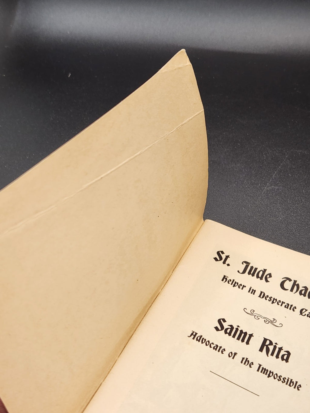 Vintage St Jude Thaddeus Helper In Great Need Catholic Prayer Pamphlet Saint...