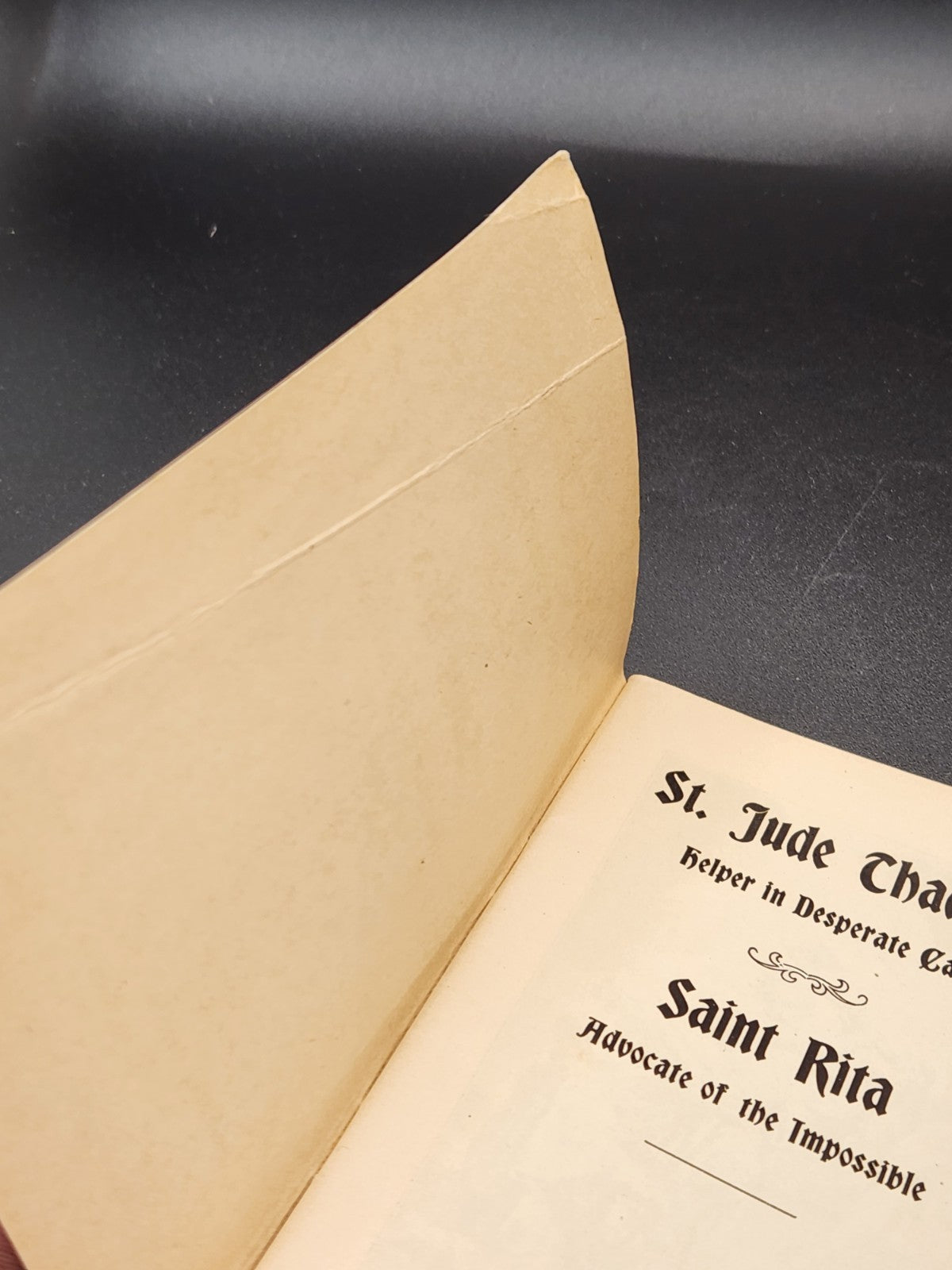 Vintage St Jude Thaddeus Helper In Great Need Catholic Prayer Pamphlet Saint...