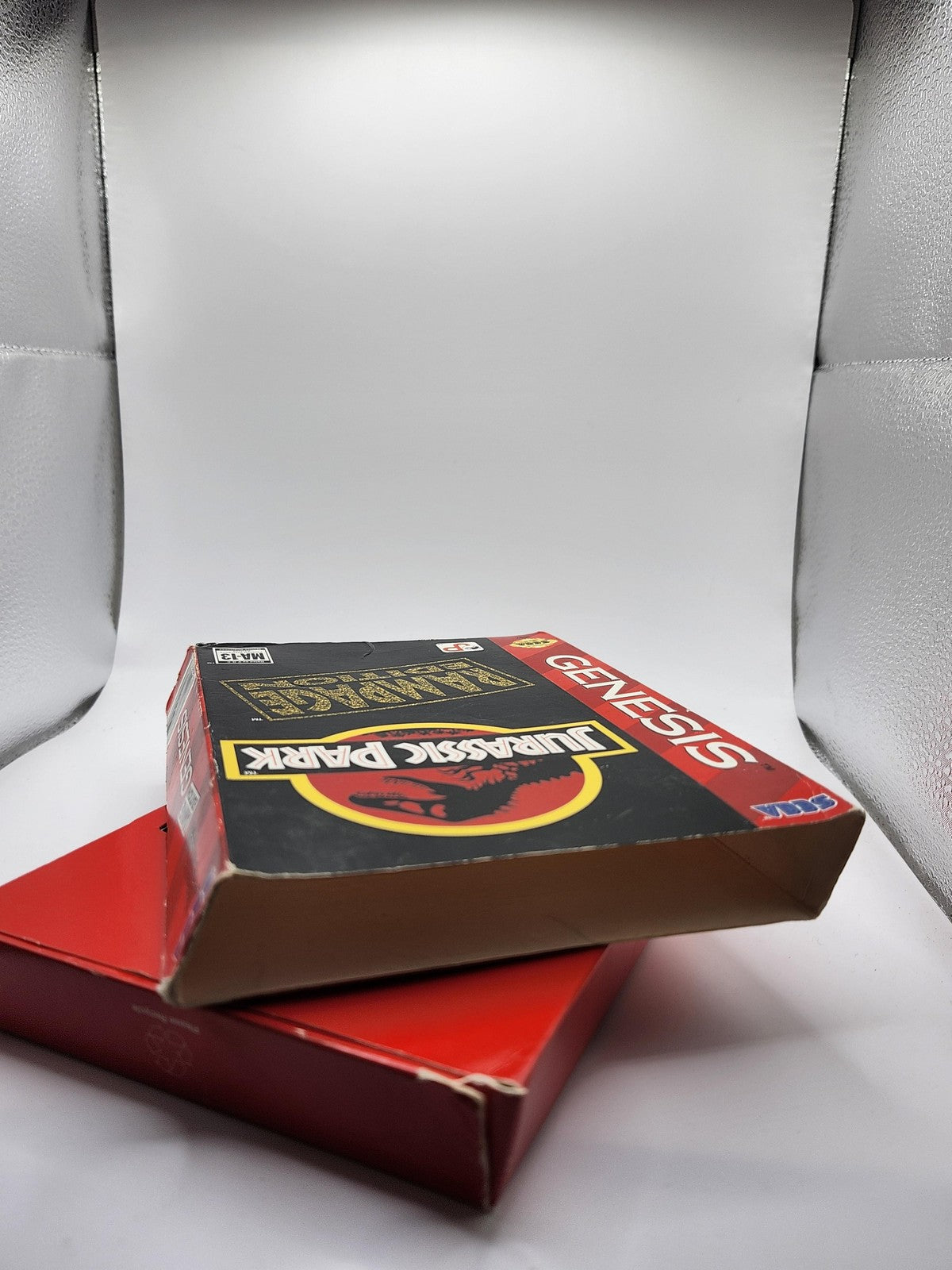 Jurassic Park Rampage Edition Sega Genesis Game Cart Box MA-13 NTSC-U/C 1994