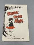 Vintage 1967 Frantic Frosh Follies SUCB Freshman Camp Booklet Buffalo State