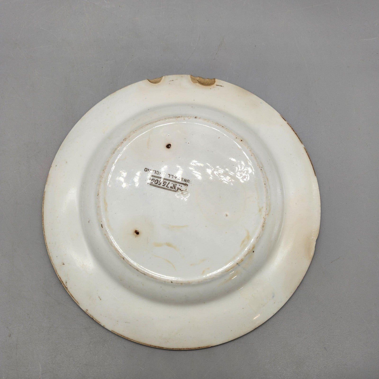 Vintage Nursery Tales Old Mother Hubbard Alphabet Plate Dog Tunstall England