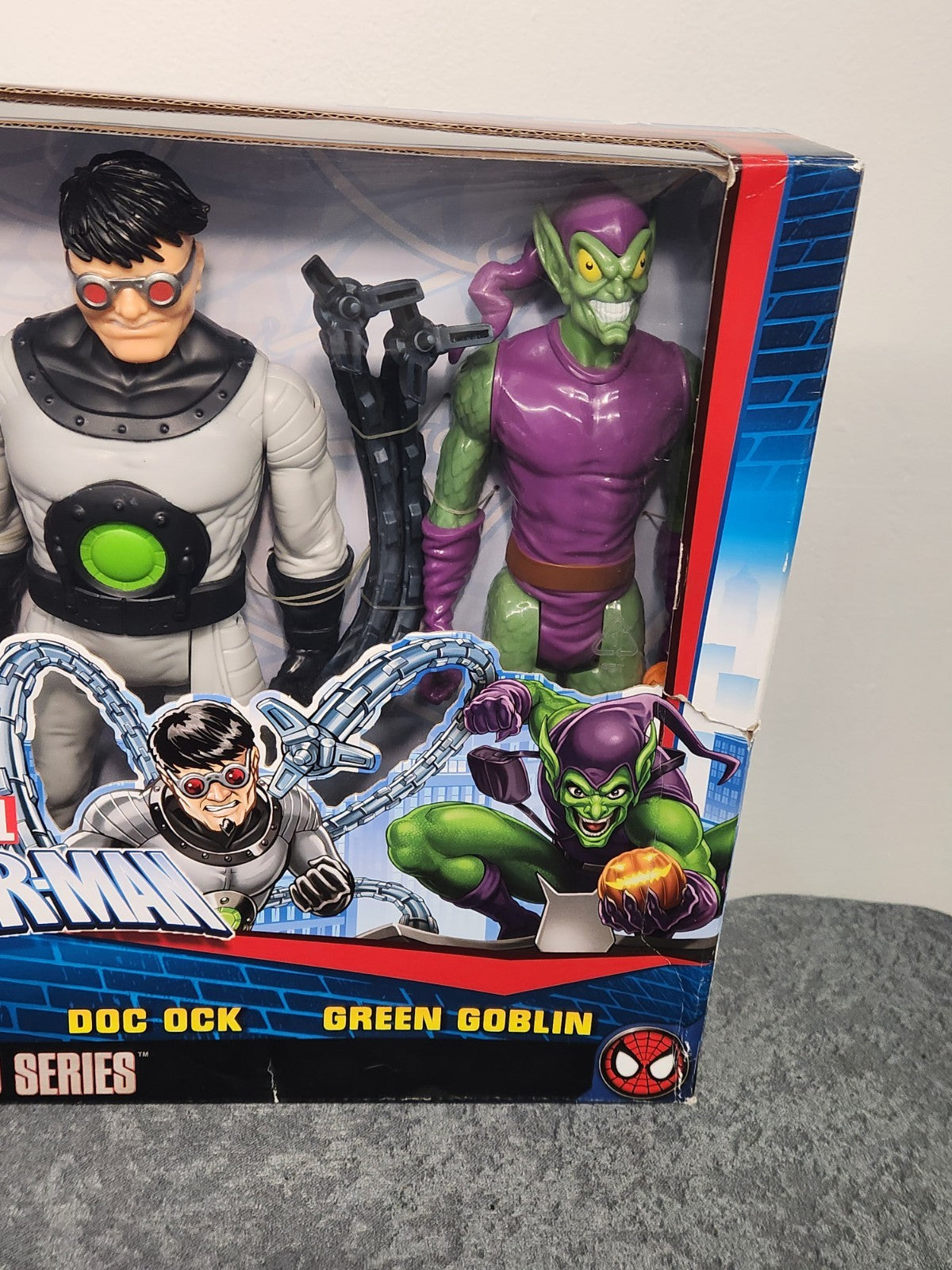 Marvel Spider-Man Titan Hero Series 4 Figure Gift Set Spider-Man Green Goblin...