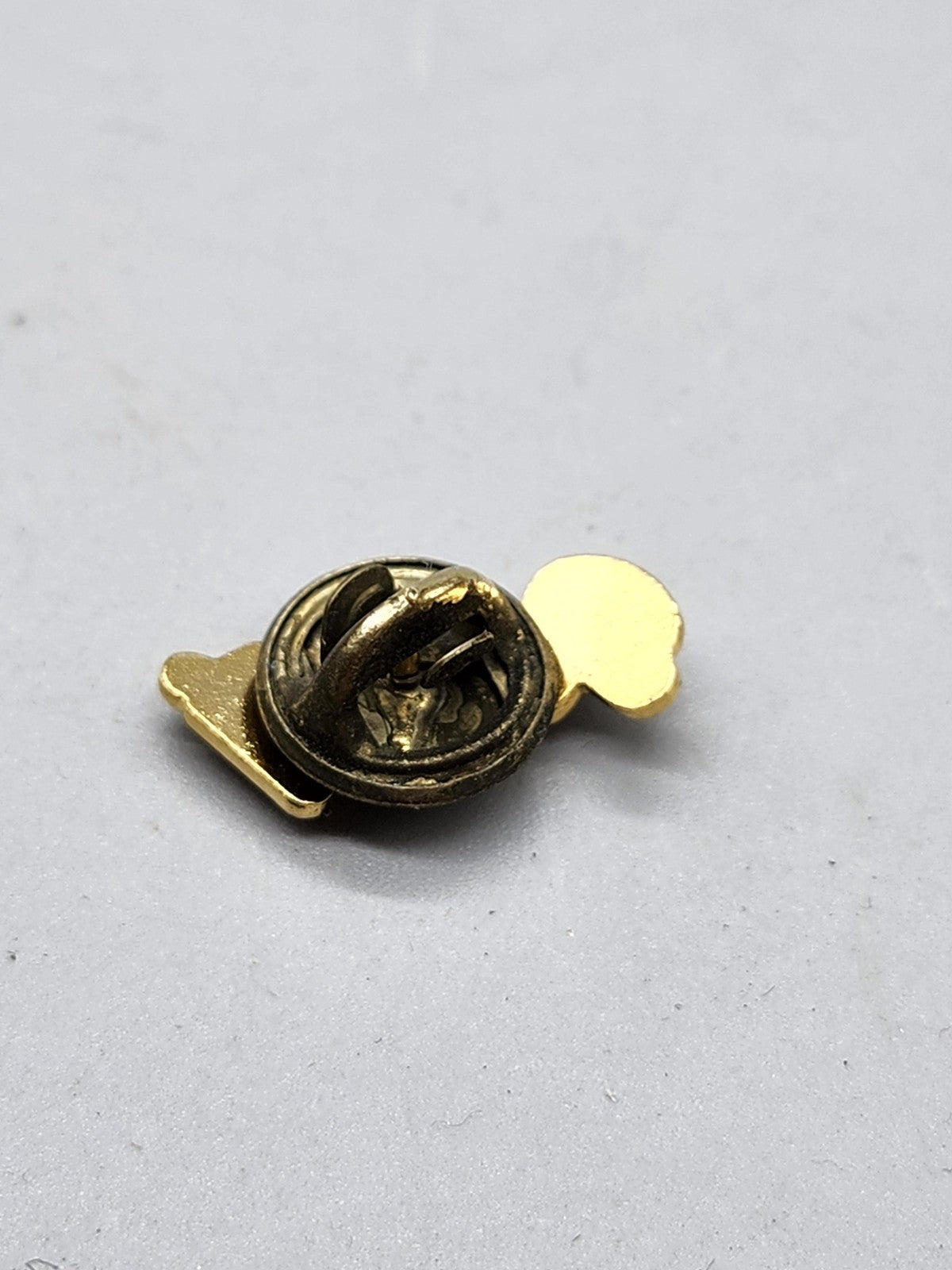 Vintage Gilley's Logo Lapel Pin Small Red Gold Tone Enamel Country Bar Decor