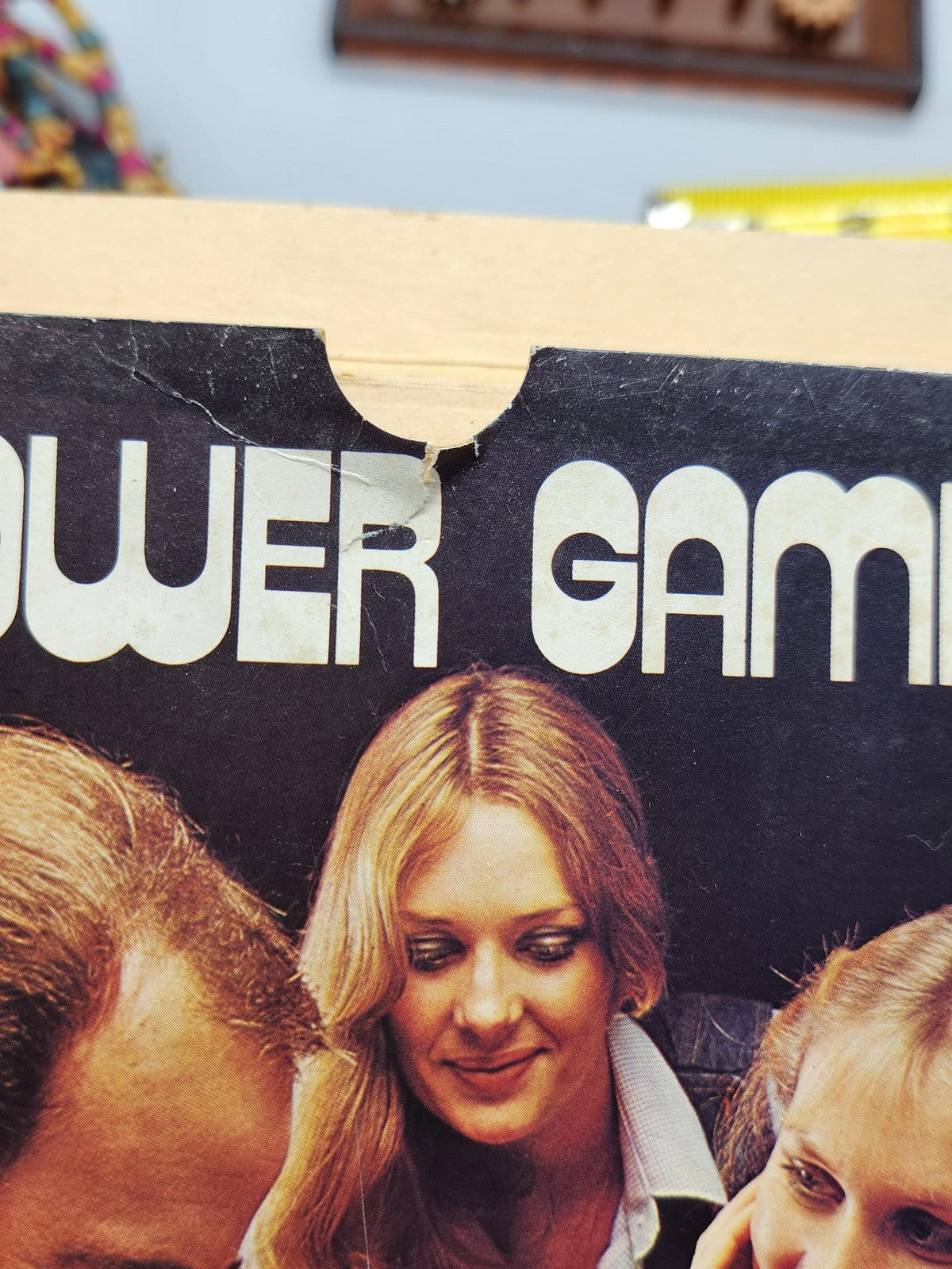 Vintage 1975 Tactica Power Game Strategy Board Game Gears Toy Retro Tabletop