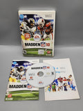 Madden NFL 10 Nintendo Wii Game CIB EA Sports NTSC-U/C E Sports 2009 Football