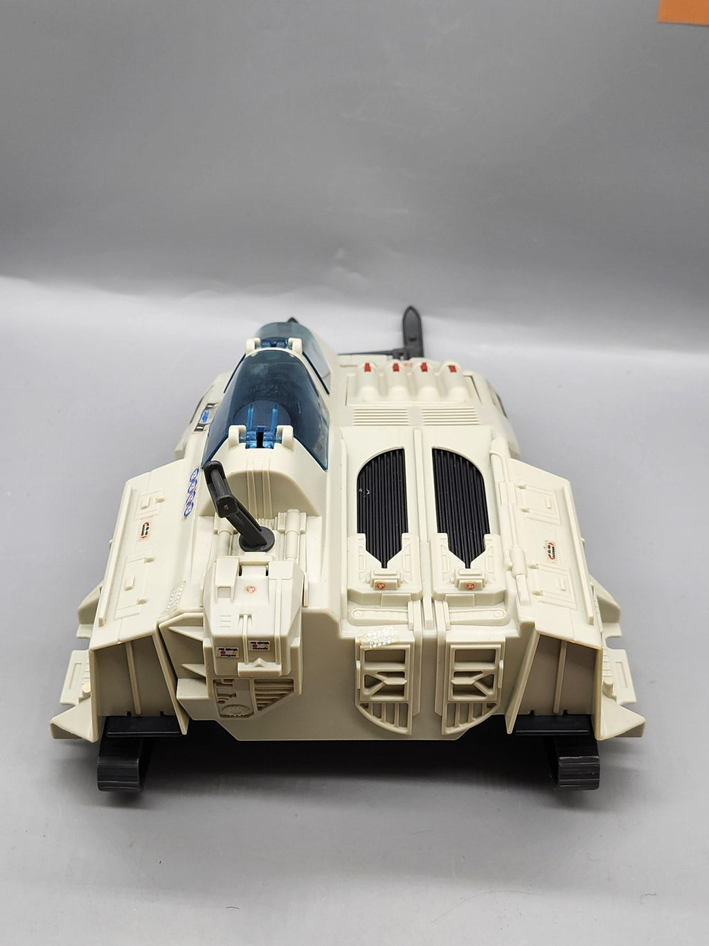 Vintage G.I. Joe Cobra Commander WOLF Vehicle Hasbro White Plastic Toy Loose
