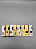 Vintage Cigarette Advertising Lighters Lot 8 Salem Viceroy More Kent Winston