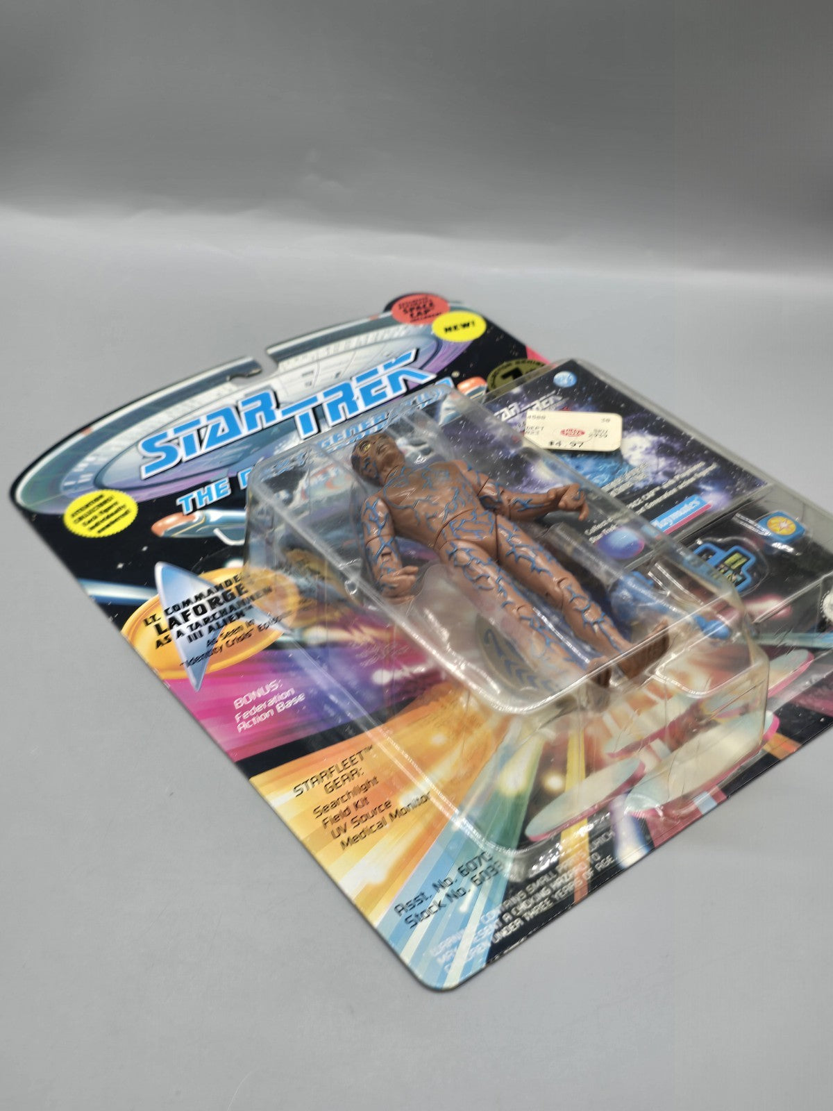 Star Trek TNG Lt. Commander La Forge Tarchannen III Alien Figure NOS