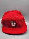 St. Louis Cardinals Hat Cap Fitted MLB Baseball Red New Era Wool 7 1/2 Mens