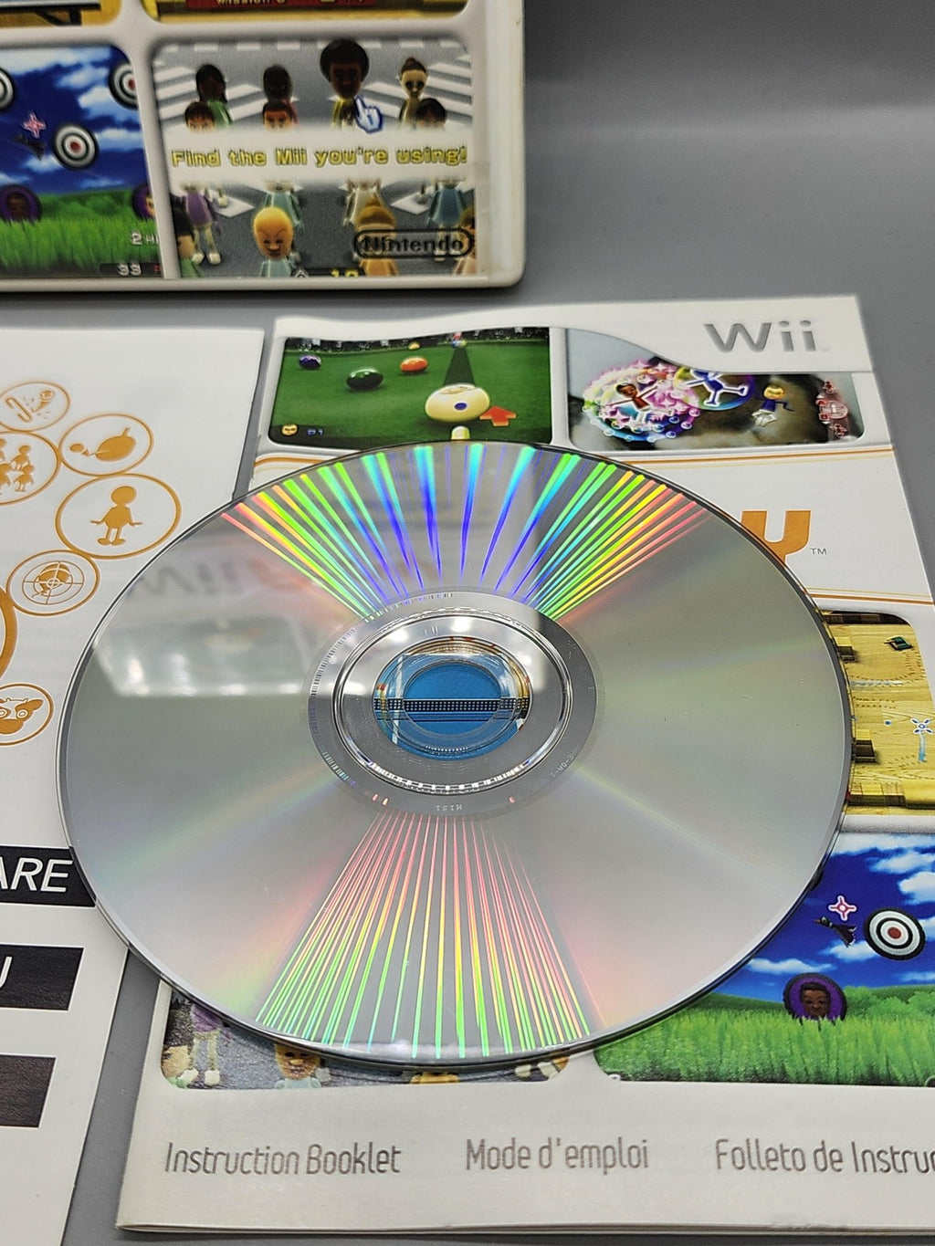 Wii Play Nintendo Wii Game CIB Nintendo NTSC-U/C E Family Party 2007 Mini-Games
