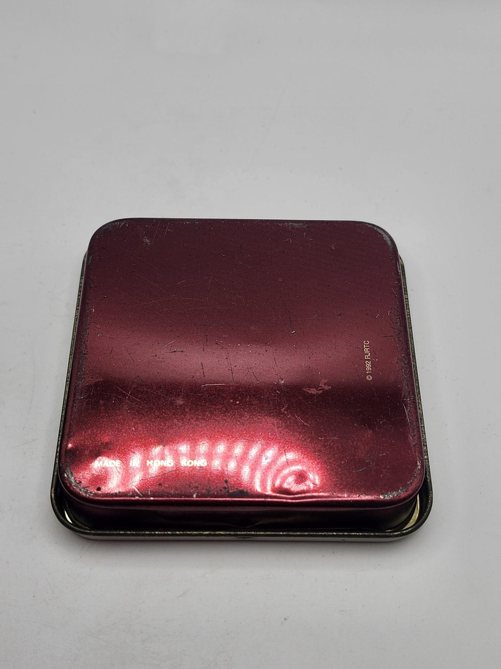 Vintage Camel Cigarette Tin Box Turkish & Domestic Blend Red White Hong Kong