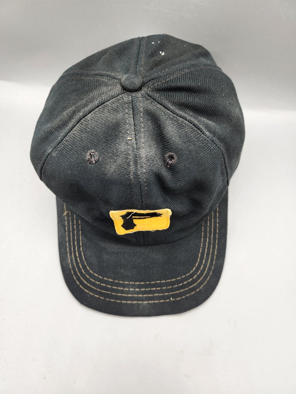 Vintage Pittsburgh Pirates Snapback Hat Cap Black Yellow MLB Style Green...