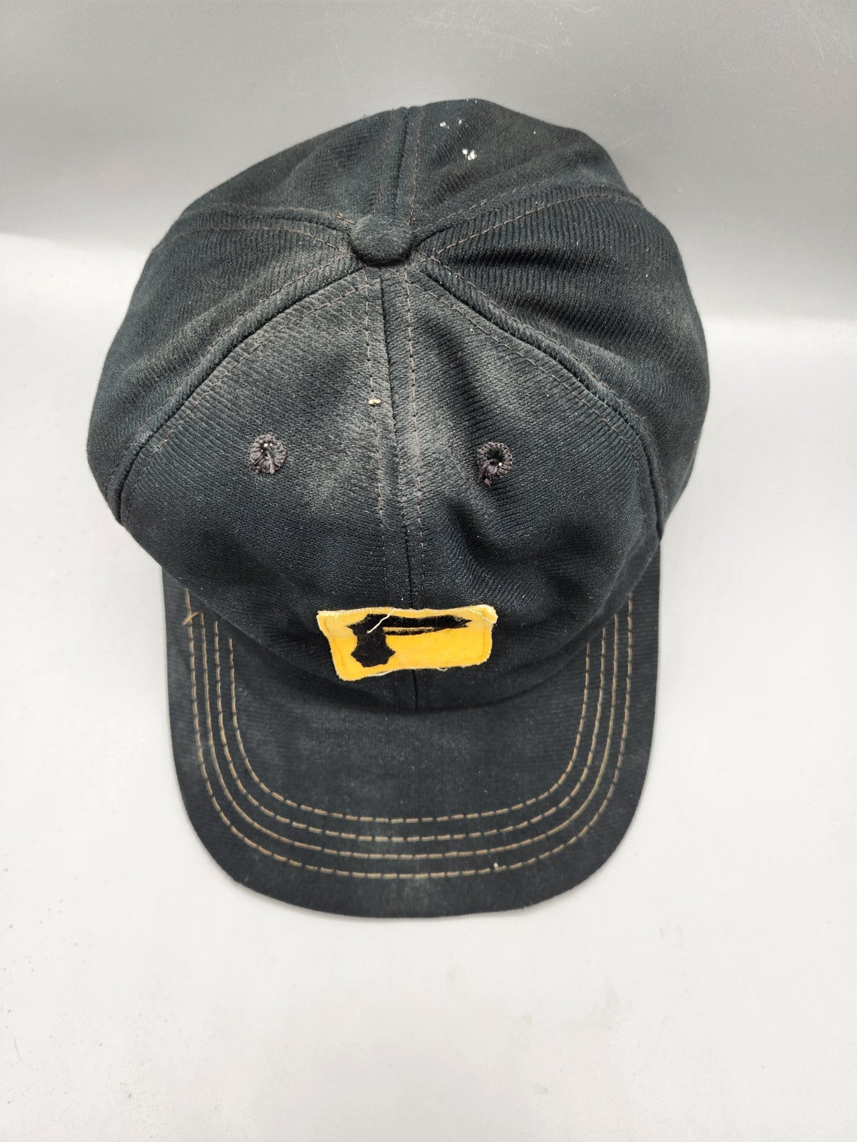 Vintage Pittsburgh Pirates Snapback Hat Cap Black Yellow MLB Style Green...