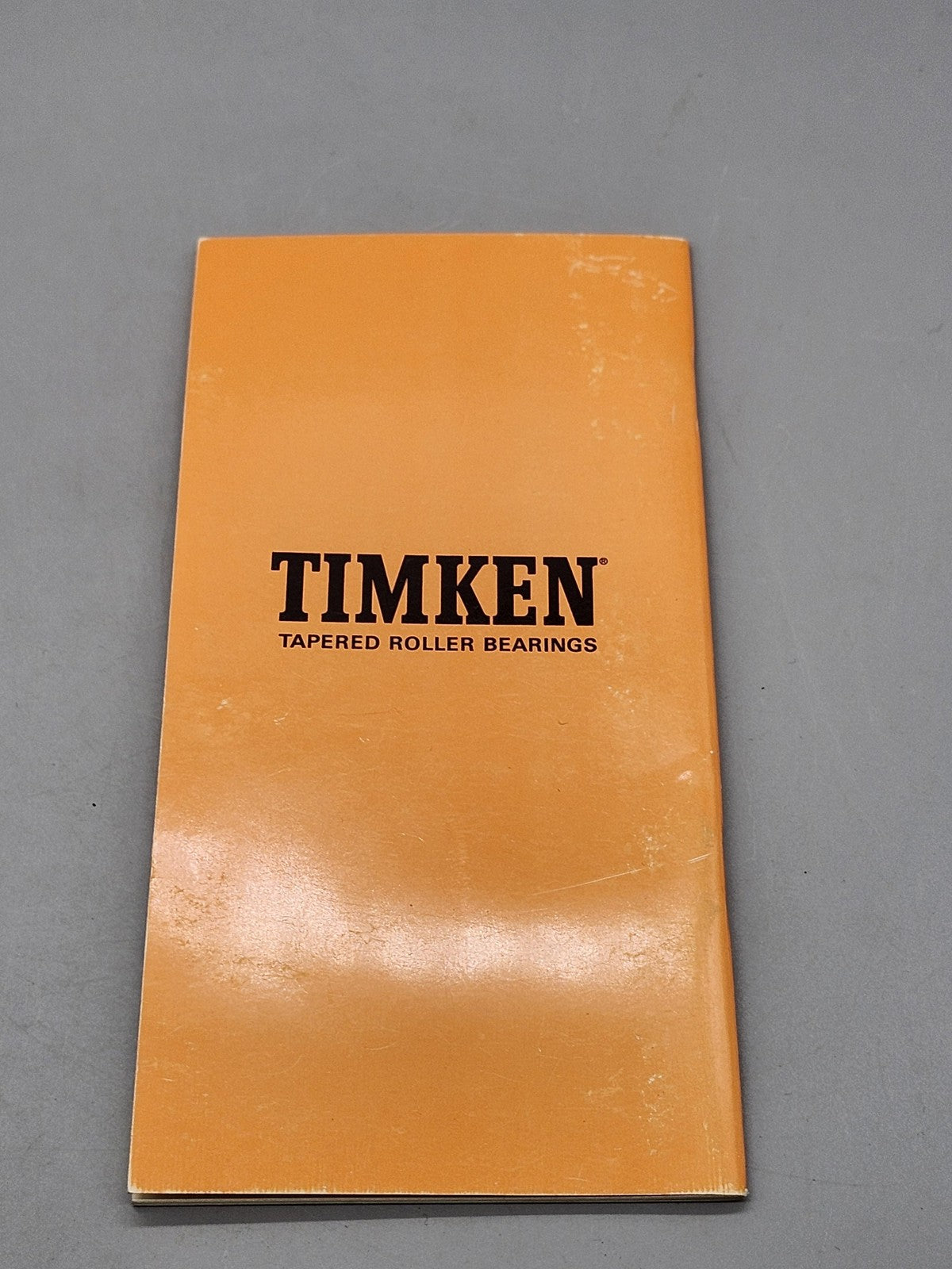 Vintage Roller Freight Inspection Timken Orange PB Railroad Bearings USA 1967