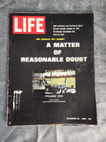 Vintage Life A Matter Of Reasonable Doubt JFK Assassination Magazine 1966 PB USA