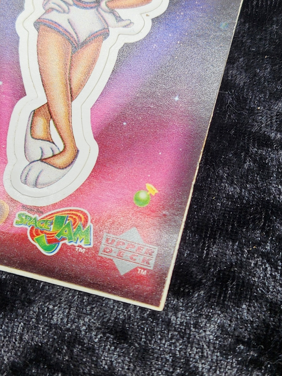 1997 Upper Deck Space Jam Cosmic Showdown CS10 Lola Bunny Die-Cut Sticker...