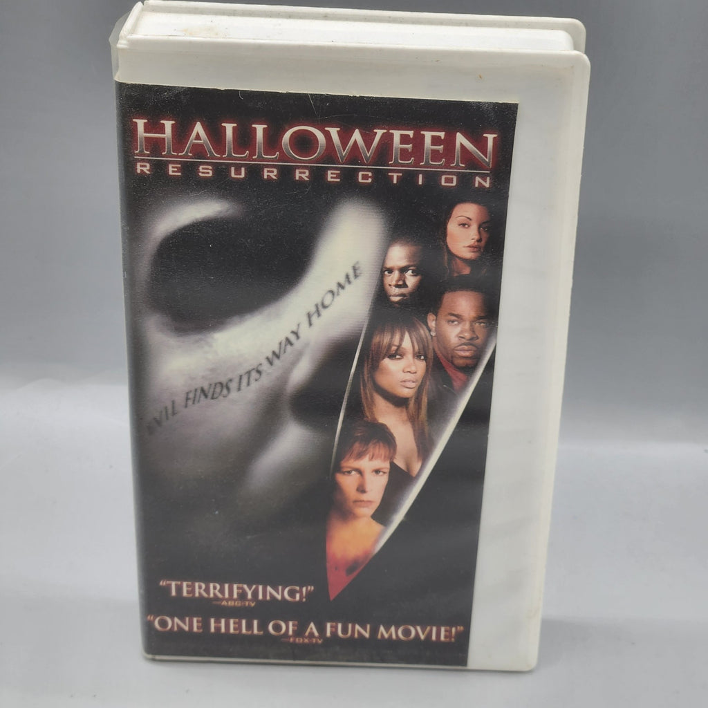 Halloween Resurrection VHS 🎬 Retro Horror Classic – Video Store Era Tape
