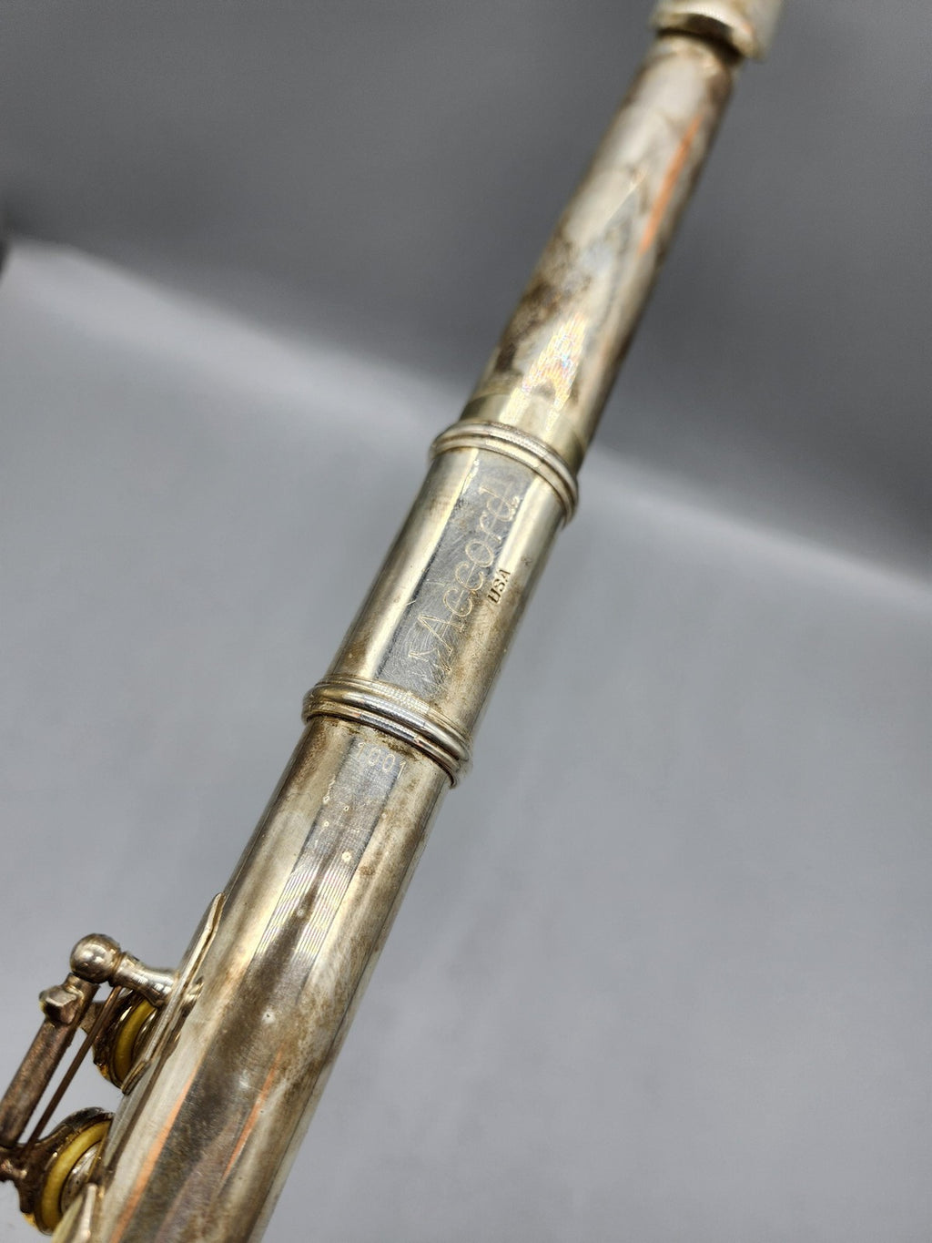 Blessing C Concert Student Flute Silver Closed Hole Straight Headjoint Case USA