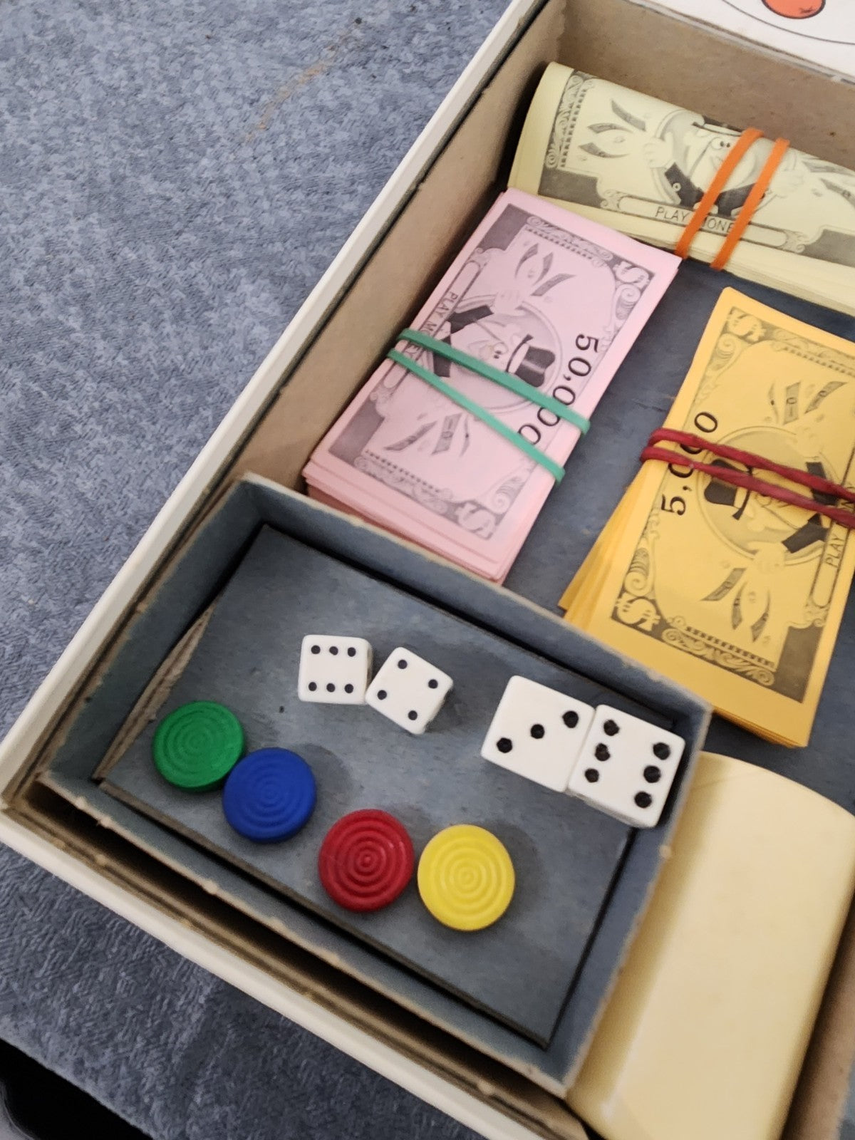 Vintage 1965 Go For Broke Board Game Selchow & Righter Complete? Retro Game