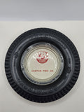 Vintage Armstrong Tires Rhino-Flex Tire Ashtray Black Rubber Advertising