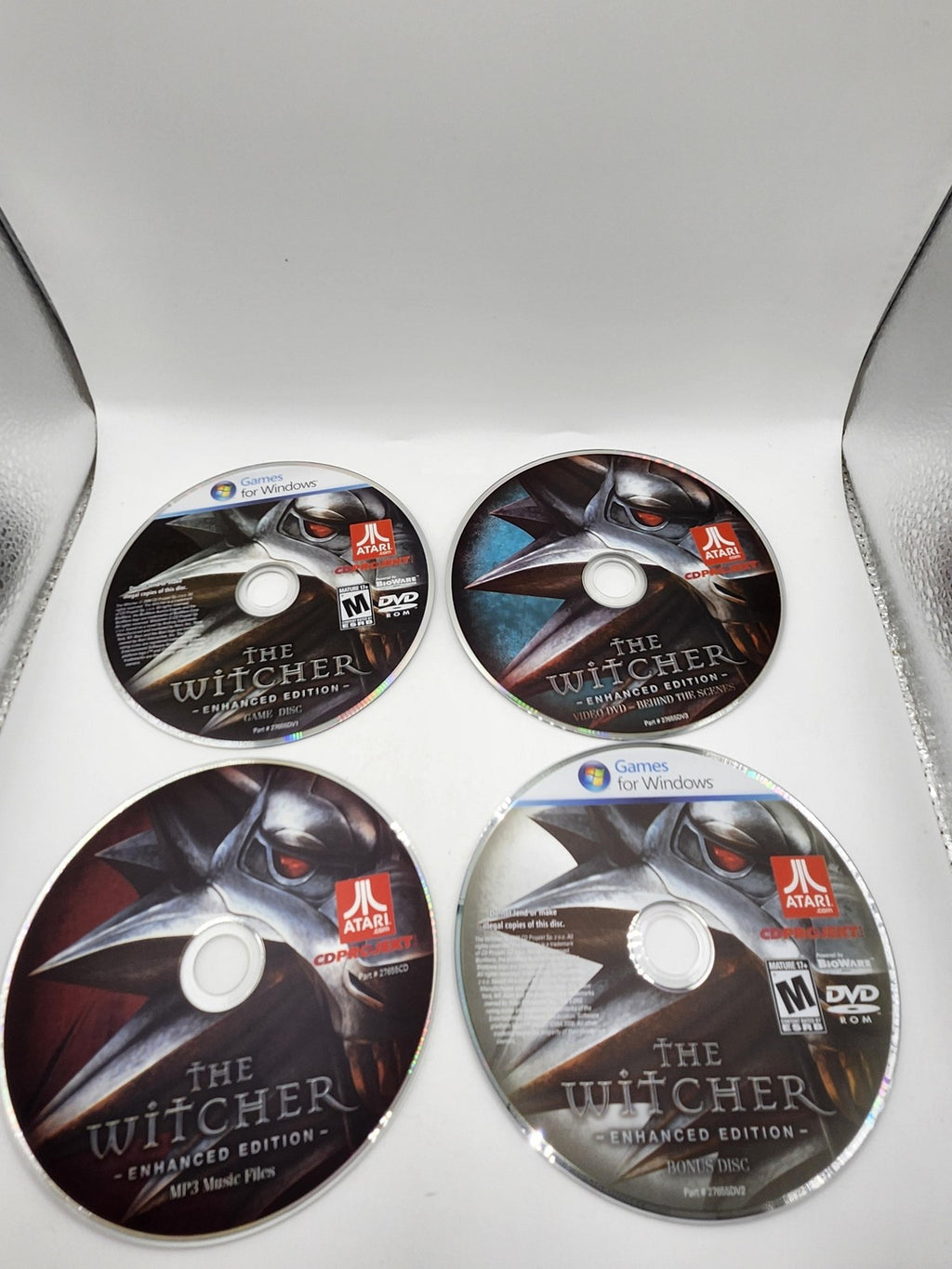 The Witcher Enhanced Edition PC Windows DVD Game CIB Manual Atari RPG M Fantasy