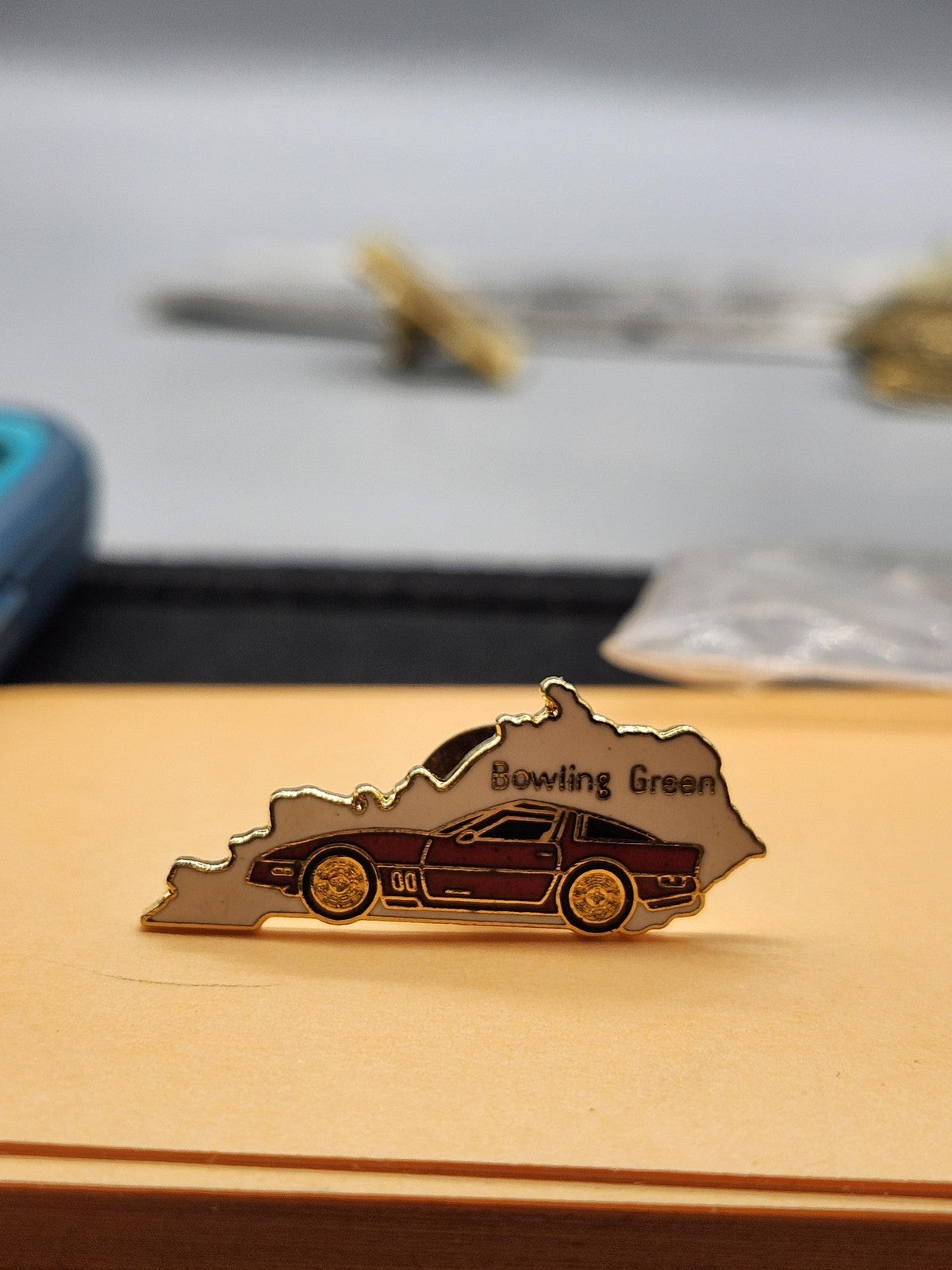 Vintage Motorcycle Pins Lot 4 Americade Harley HOG Bowling Green Wyoming Lapel