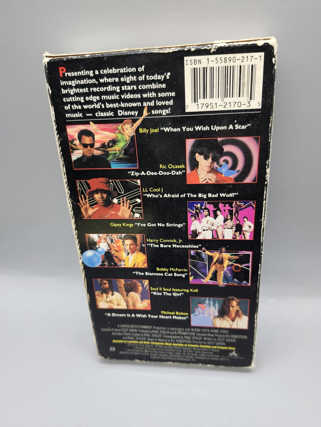 Vintage Simply Mad About The Mouse VHS Buena Vista Disney Music NTSC USA Video