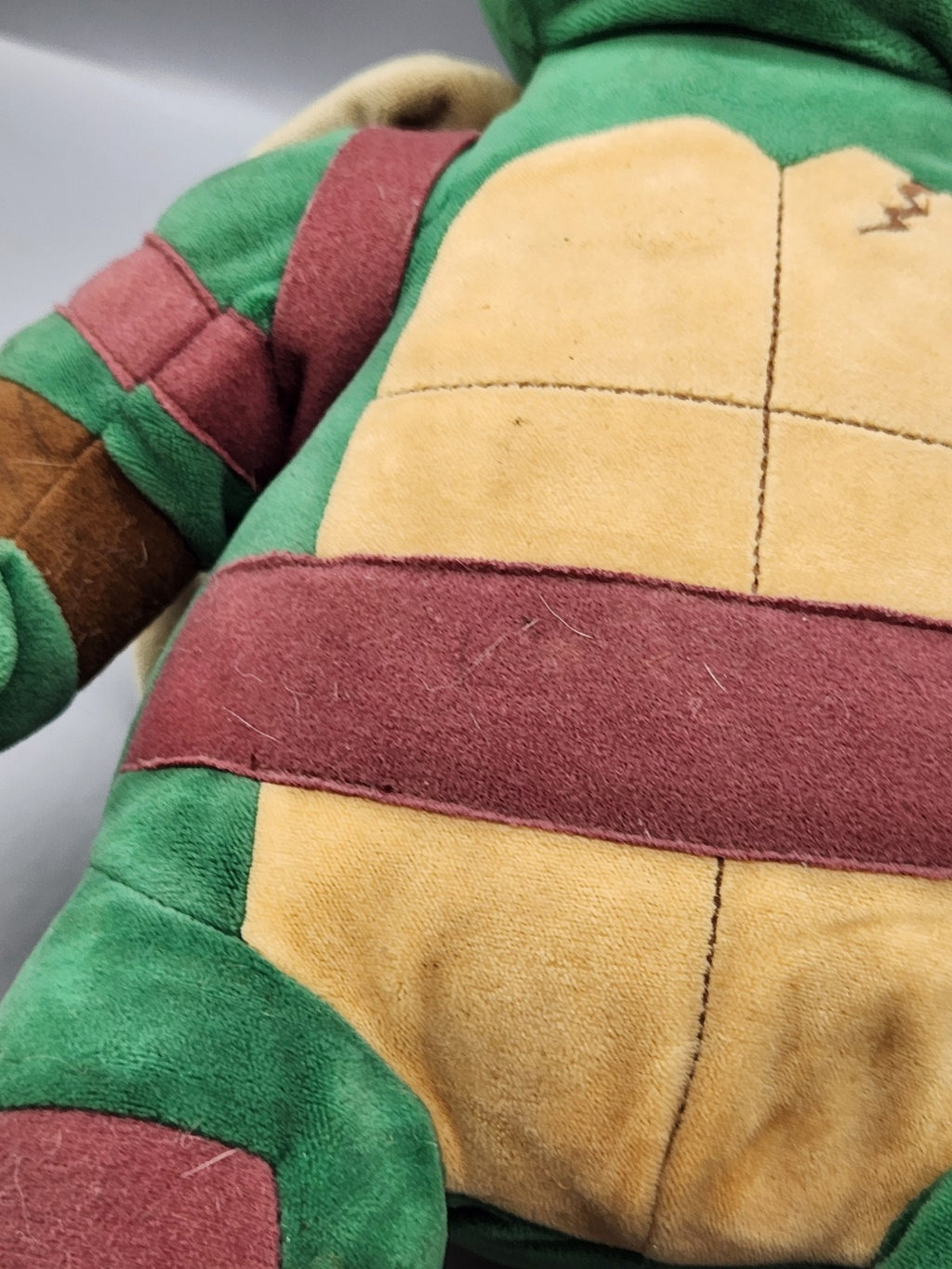 Vintage Build-A-Bear Teenage Mutant Ninja Turtles Raphael Plush TMNT 16” Stuffed