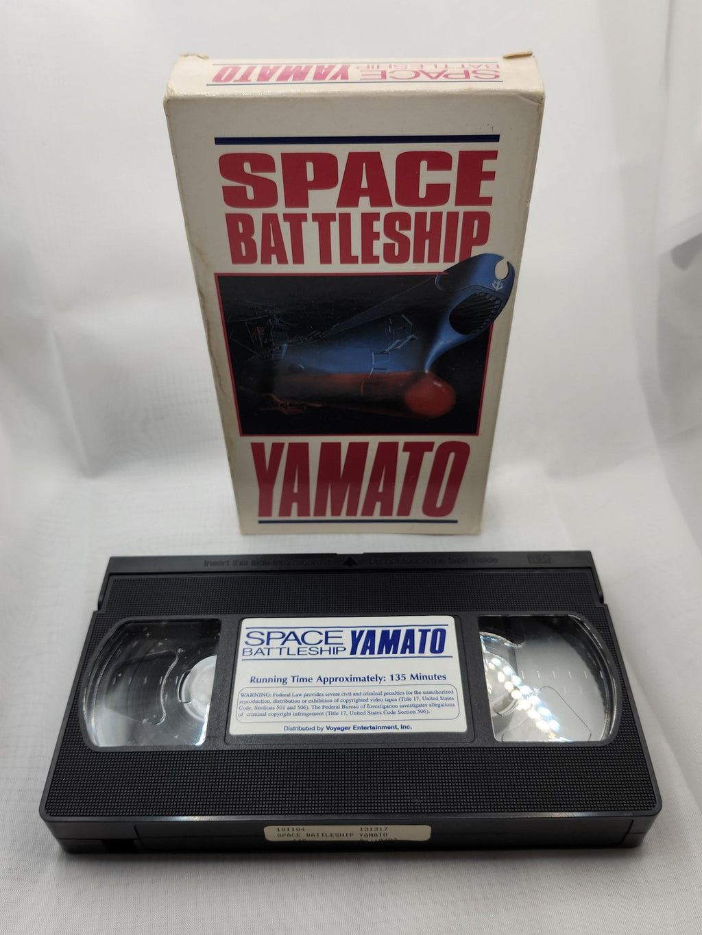 Vintage Space Battleship Yamato VHS Voyager Anime Subtitled Japanese English