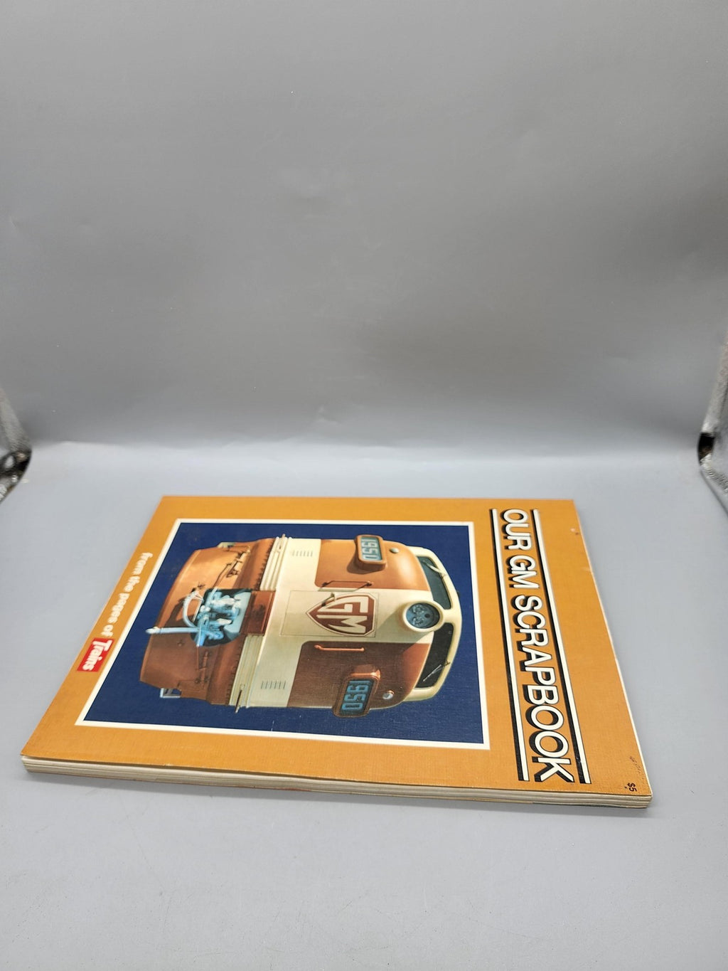 Vintage Our GM Scrapbook Morgan Kalmbach PB Trains Diesel Locos 1971 Orange USA