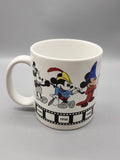 Disney Applause Mickey Thru The Years Mug White Ceramic Coffee Cup China
