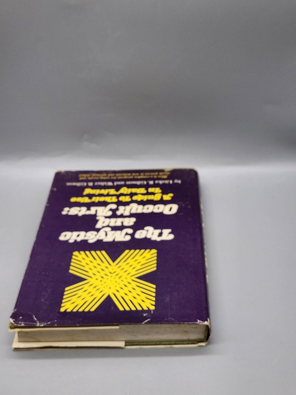 Vintage Mystic And Occult Arts Guide Gibson Purple HC DJ USA 1969 Occult