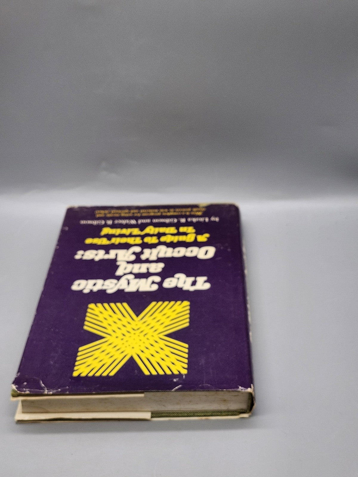 Vintage Mystic And Occult Arts Guide Gibson Purple HC DJ USA 1969 Occult