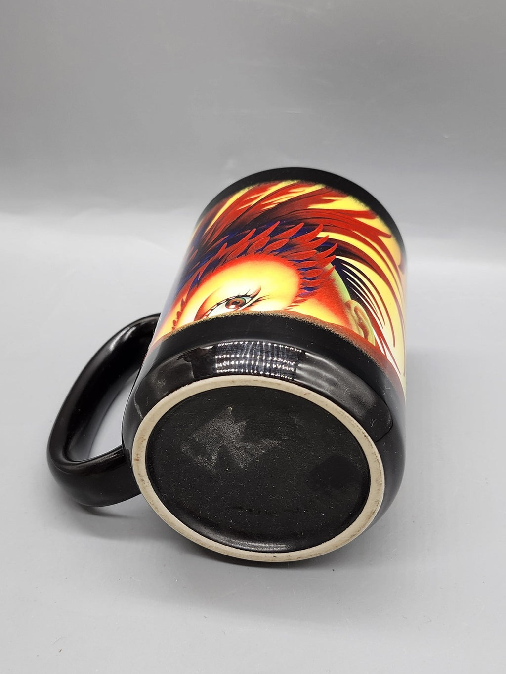 Cirque Du Soleil Mystere Coffee Mug Black Ceramic 14oz Logo Novelty Cup Decor