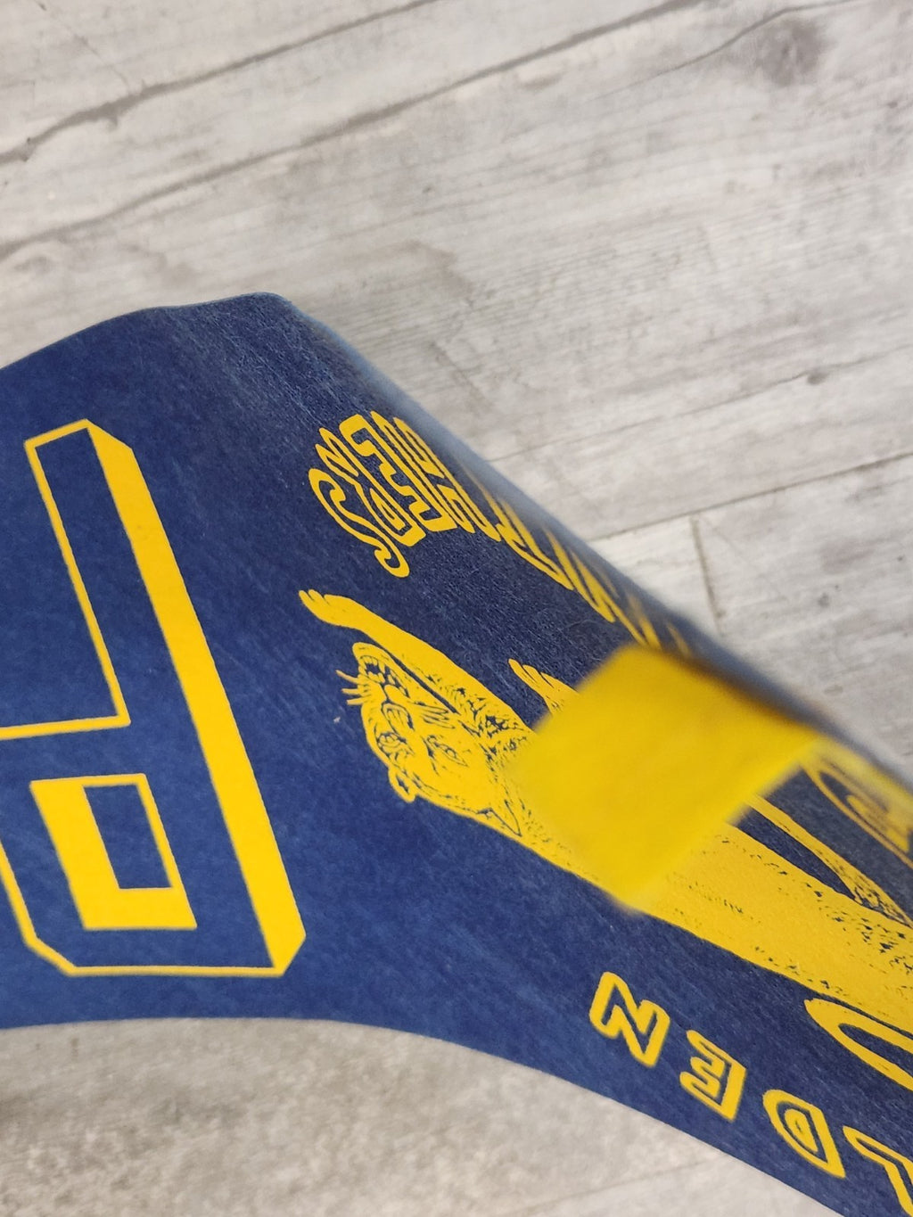 Vintage Golden Panthers Pitt Felt Pennant 29” Blue Yellow Collegiate Sports...
