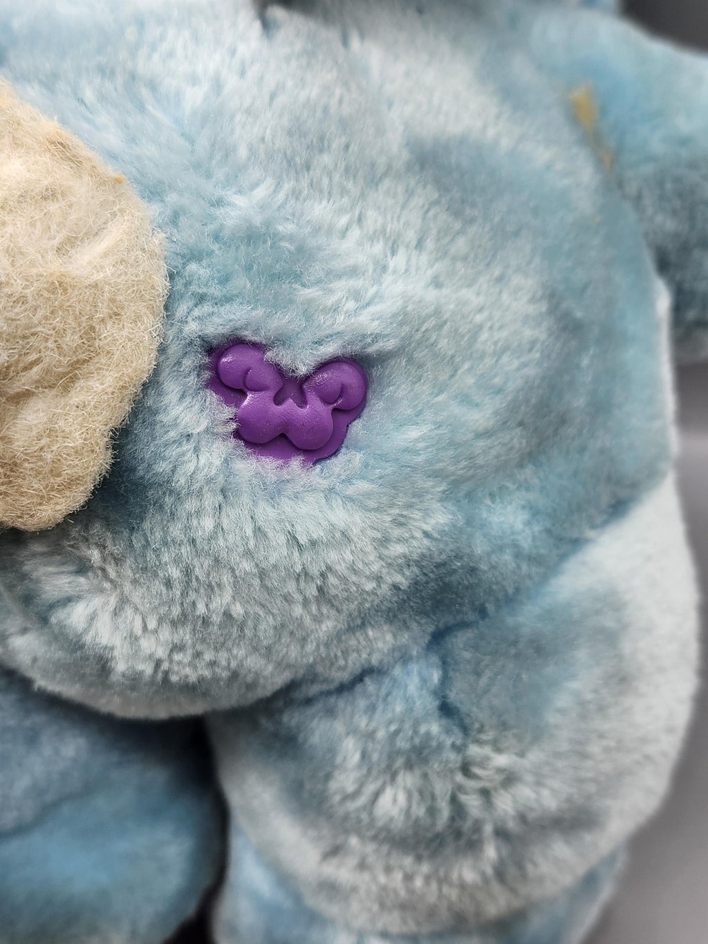 Vintage 1984 Wuzzles Bumbly Plush Disney Hasbro Stuffed Animal 80s Toy Rare