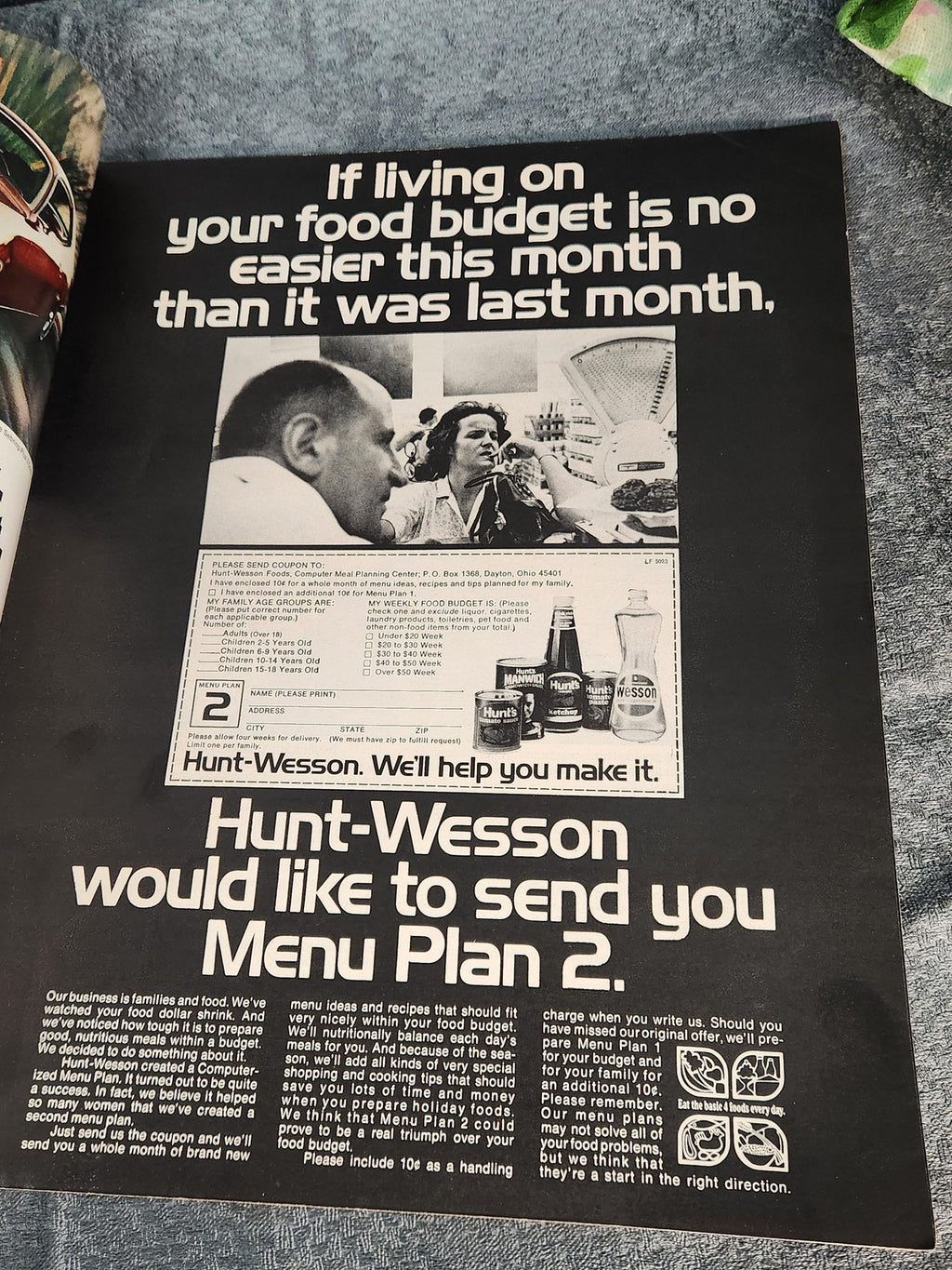 Vintage Life Dick Cavett Reagan The Big Conservative Pitch Magazine 1970 USA